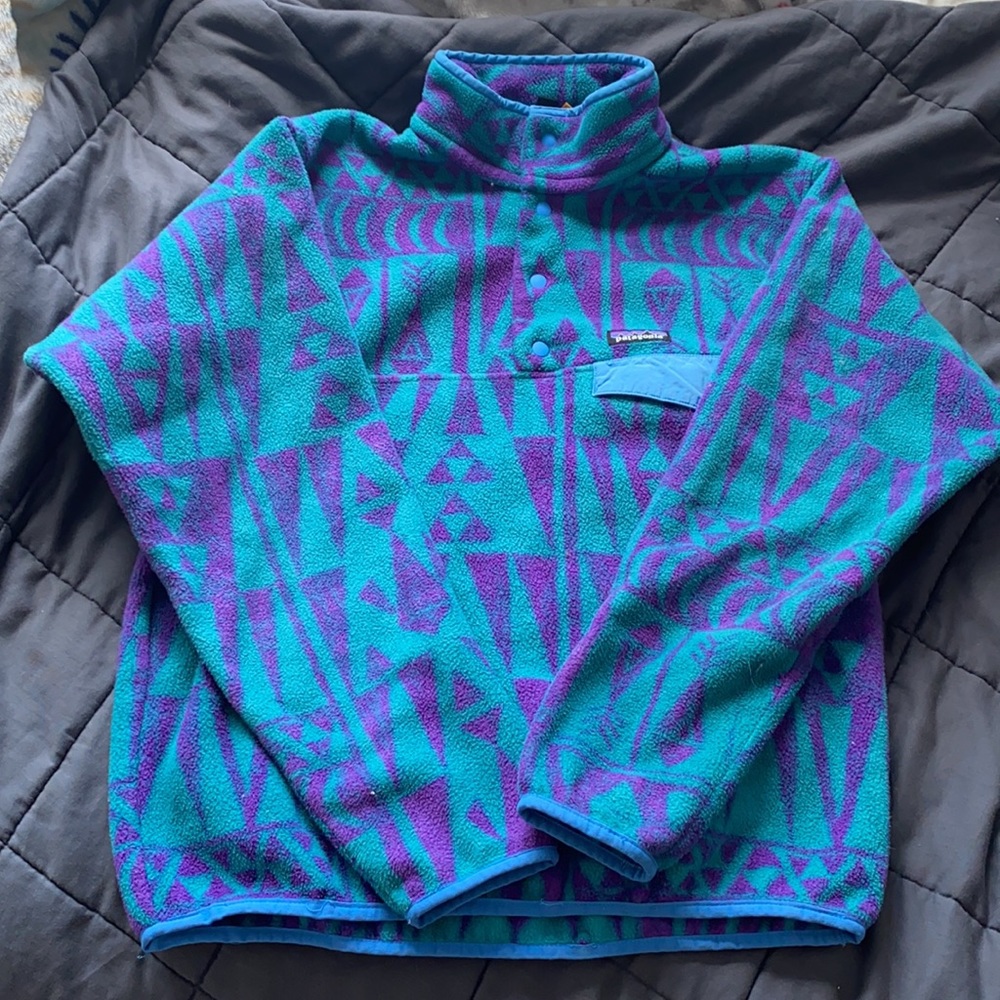 Patagonia Synchilla 1/4 button fleece